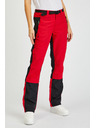 Sam 73 Čierno-červené dámske nohavice s odopínateľnou nohavicou SAM73 Aries