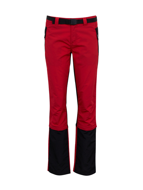 Sam 73 Čierno-červené dámske nohavice s odopínateľnou nohavicou SAM73 Aries