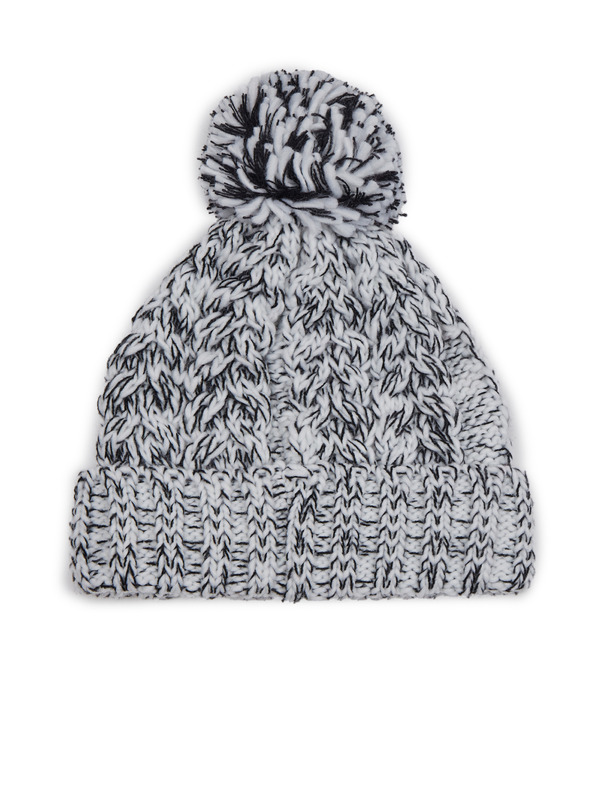 Sam 73 Bielo-čierna dámska čiapka SAM 73