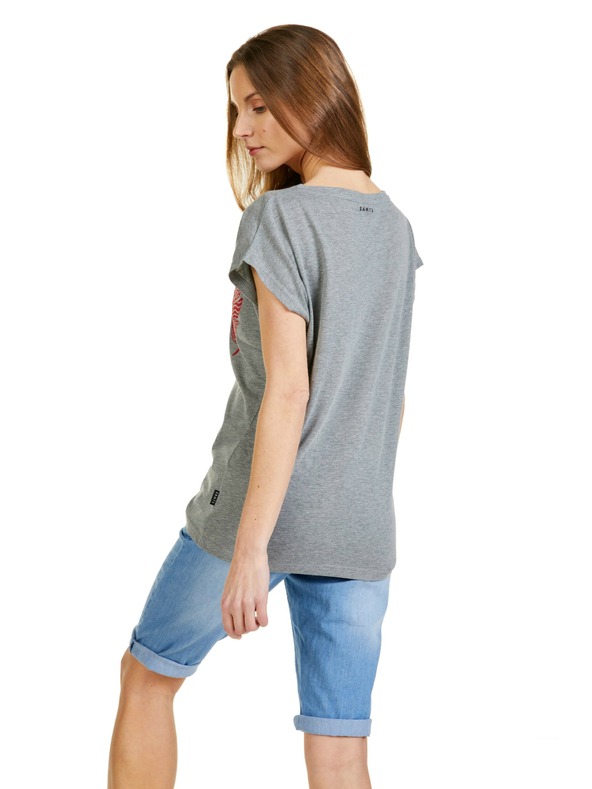 Sam 73 Šedé dámske tričko SAM 73 Penelope