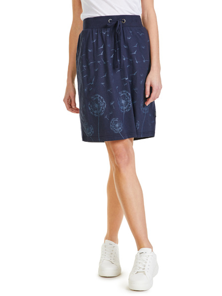 Sam 73 Tmavomodrá dámska vzorovaná sukňa SAM 73 Lydia