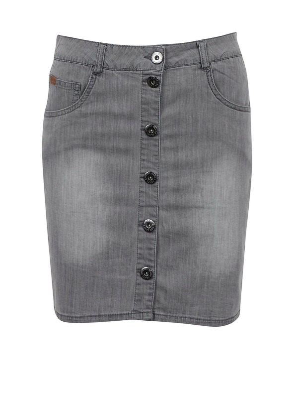 Sam 73 Šedá dámska džínsová sukňa SAM 73 Polina