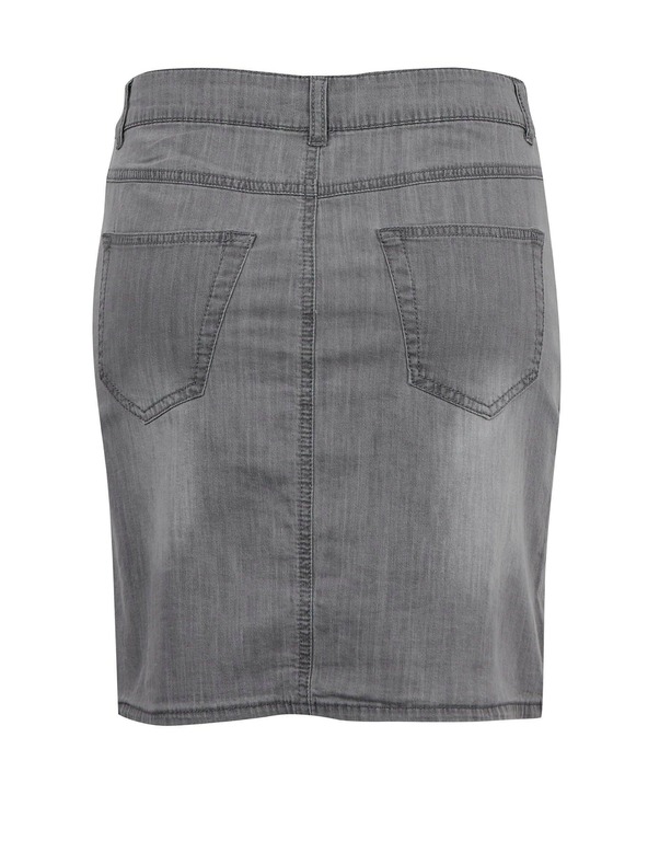 Sam 73 Šedá dámska džínsová sukňa SAM 73 Polina