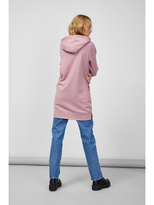 Sam 73 Staroružová dámska mikina so zipsom SAM 73 Drusilia