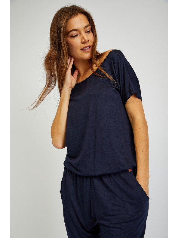 Sam 73 Tmavomodrý dámsky ľahký overal SAM 73 Lepus