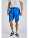 Sam 73 Modré pánske vzorované plavky SAM73 Leo
