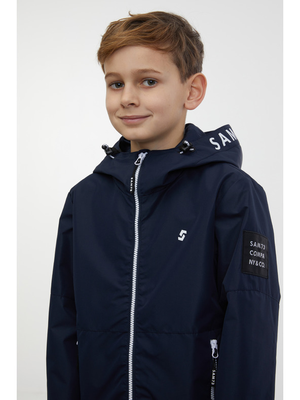 Sam 73 Tmavomodrá ľahká chlapčenská bunda SAM 73 Booba