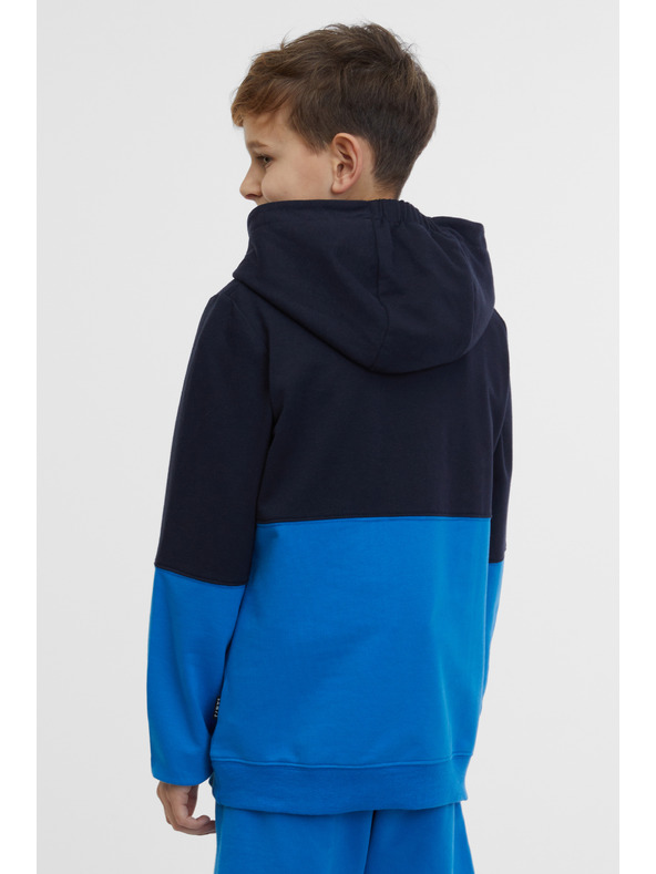 Sam 73 Modrá chlapčenská mikina SAM 73 Chip