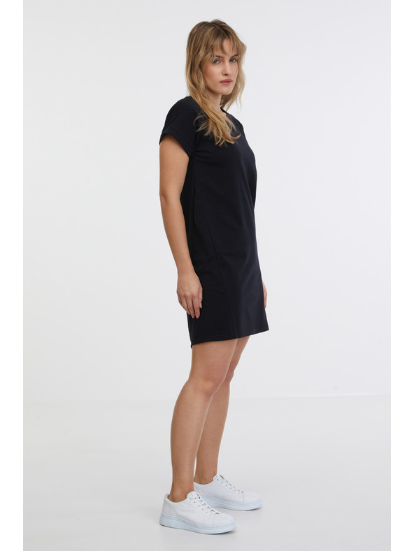 Sam 73 Čierne dámske šaty SAM 73 Rebeca