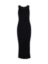 Sam 73 Čierne dámske základné maxi šaty SAM 73 Rita