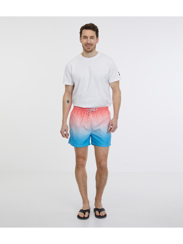 Sam 73 Ružovo-modré pánske plavky SAM 73 Dino