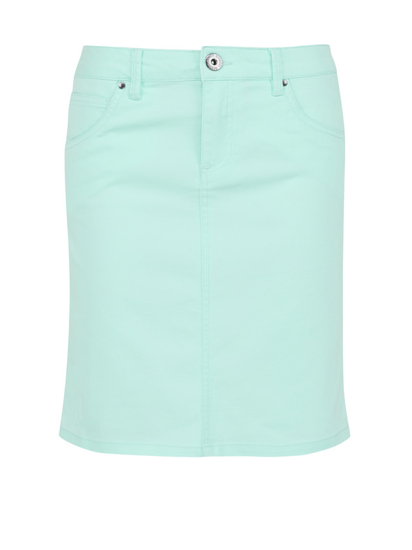 Sam 73 Tyrkysová dámska džínsová sukňa SAM 73 Belén