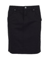 Sam 73 Čierna dámska džínsová sukňa SAM 73 Belén
