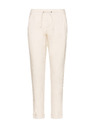 Sam 73 Krémové dámske plátené nohavice SAM 73
