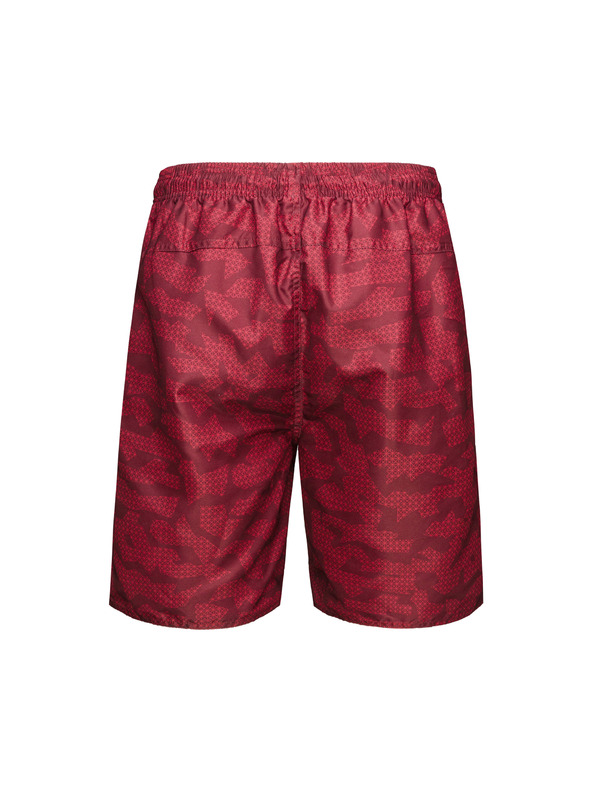 Sam 73 Vínové pánske vzorované plavky SAM 73
