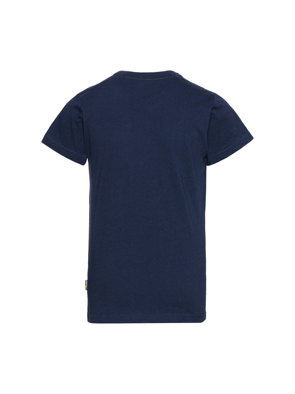 Sam 73 Tmavomodré chlapčenské tričko s vreckom SAM 73