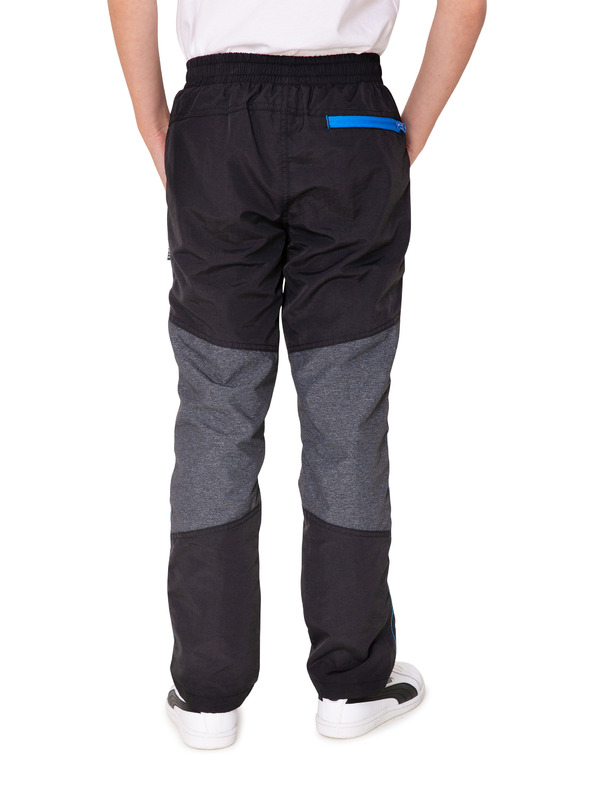 Sam 73 Šedé a čierne chlapčenské nohavice SAM 73 Sholto