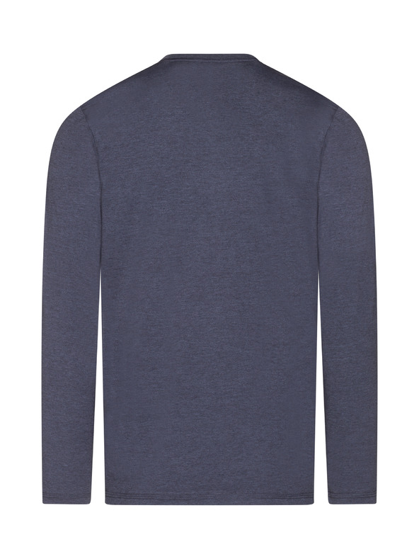 Sam 73 Tmavomodré pánske pruhované tričko SAM 73