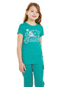 Sam 73 Petrolejové dievčenské tričko SAM 73 Ursula