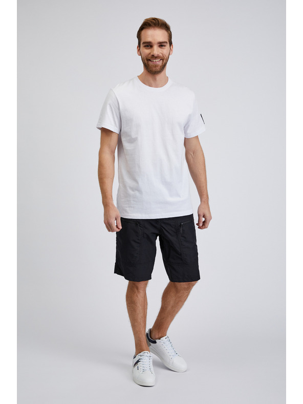 Sam 73 Biele pánske tričko SAM 73 Freddie