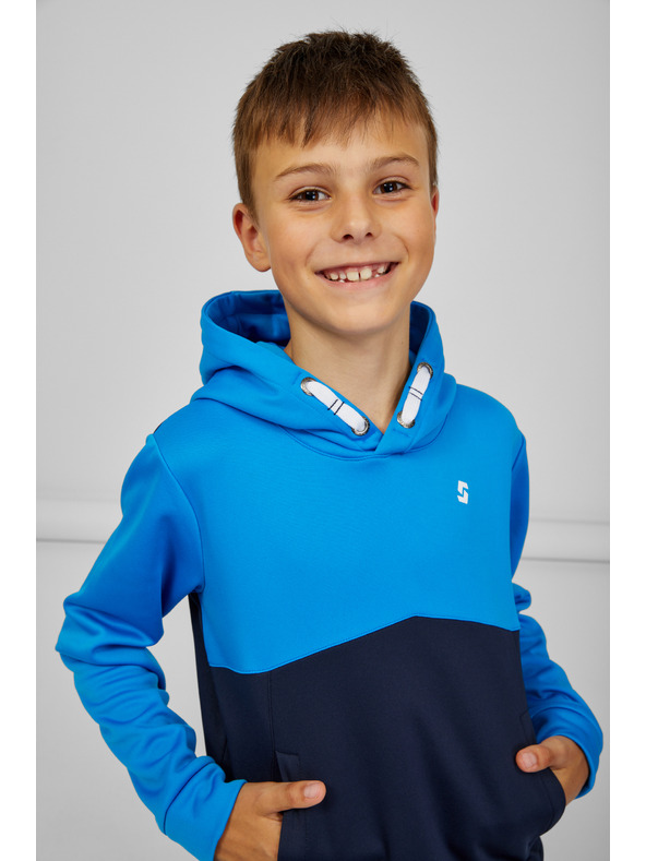 Sam 73 Modrá chlapčenská mikina SAM 73 Gersemi