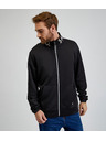 Sam 73 Čierna pánska mikina na zips SAM73 Stephen
