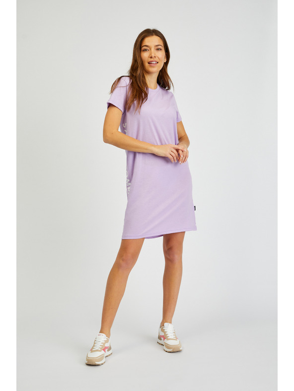 Sam 73 Svetlofialové dámske letné šaty SAM73 Delphinus