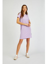 Sam 73 Svetlofialové dámske letné šaty SAM73 Delphinus
