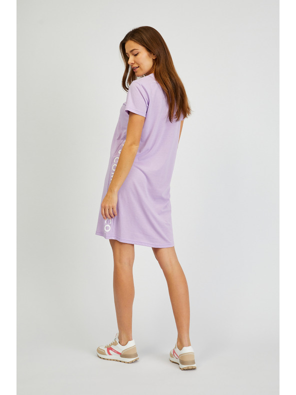 Sam 73 Svetlofialové dámske letné šaty SAM73 Delphinus