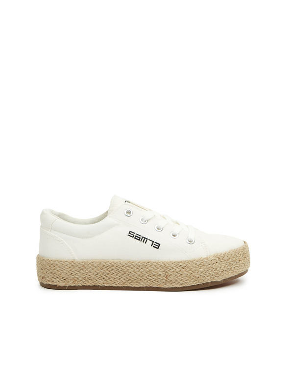 Sam 73 Biele dámske tenisky na platforme SAM73 Merylin