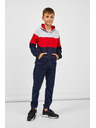 Sam 73 Modro-červená chlapčenská mikina SAM 73 Leael
