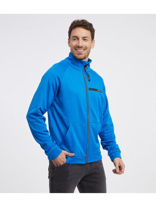 Sam 73 Modrá pánska mikina na zips SAM 73 Darth