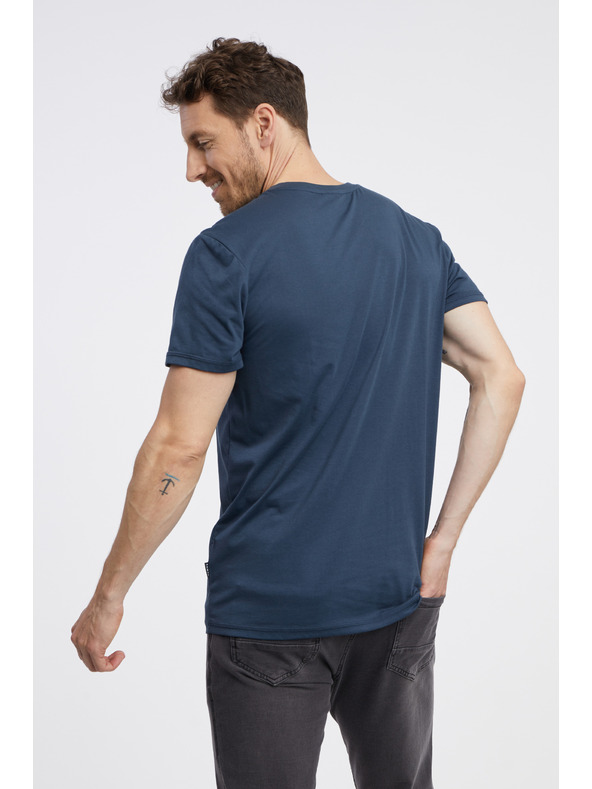 Sam 73 Tmavomodré pánske tričko SAM 73 Diego