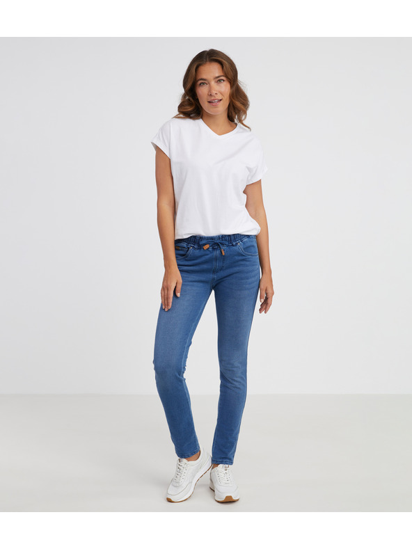 Sam 73 Modré dámske džínsové nohavice SAM 73 Lisa