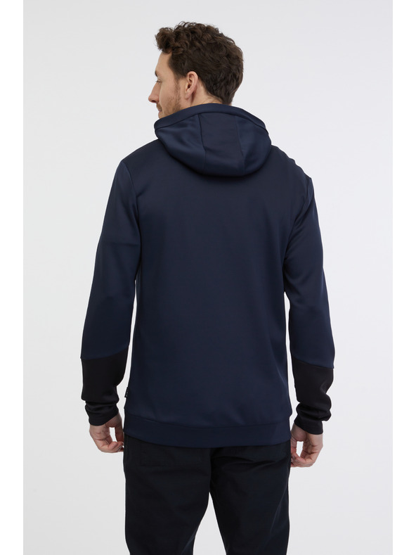 Sam 73 Tmavomodrá pánska mikina so zipsom SAM 73 Emanuel