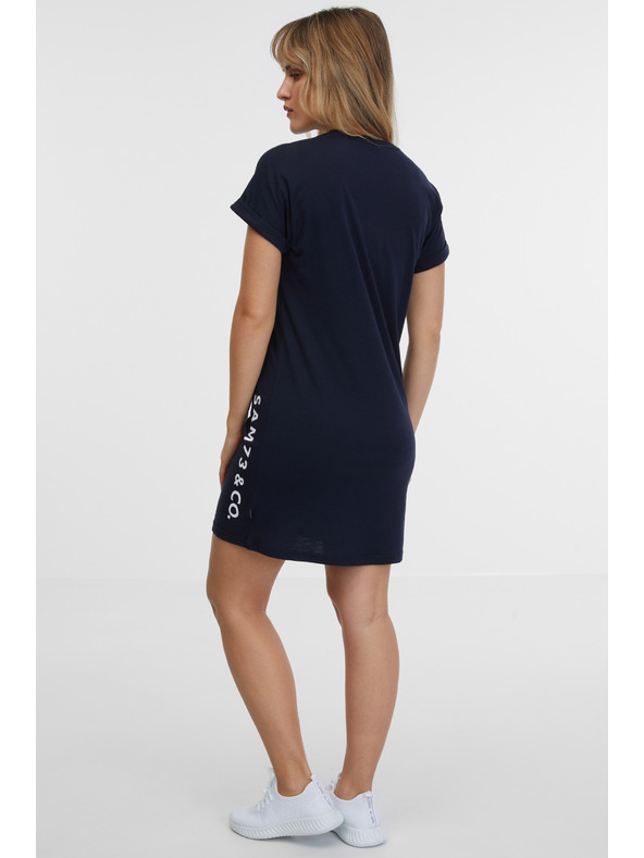 Sam 73 Tmavomodré dámske šaty SAM 73 Dalia