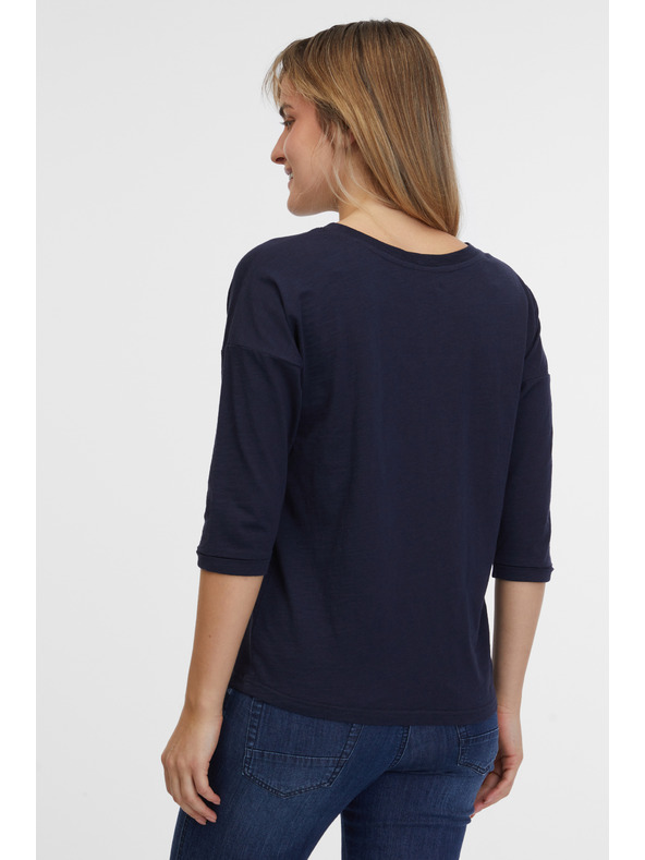 Sam 73 Tmavomodré dámske tričko SAM 73 Nevada