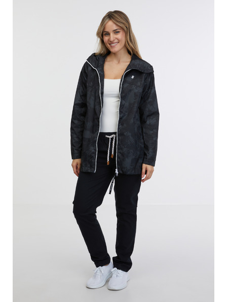 Sam 73 Čierna dámska vzorovaná parka SAM 73 Alexia