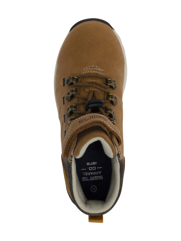 Sam 73 Hnedé chlapčenské členkové topánky SAM 73 Riley