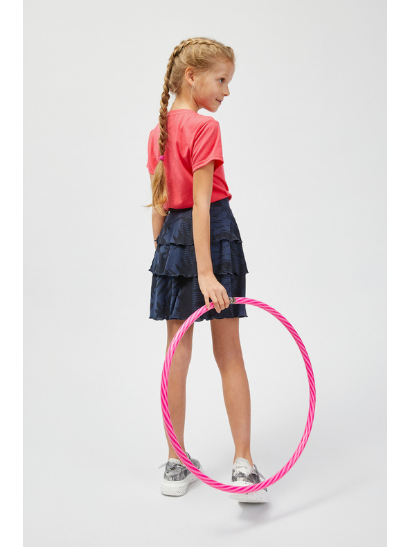 Sam 73 Tmavoružové dievčenské tričko SAM 73 Alaina