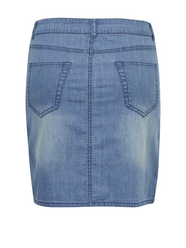 Sam 73 Modrá dámska džínsová sukňa SAM 73 Polina