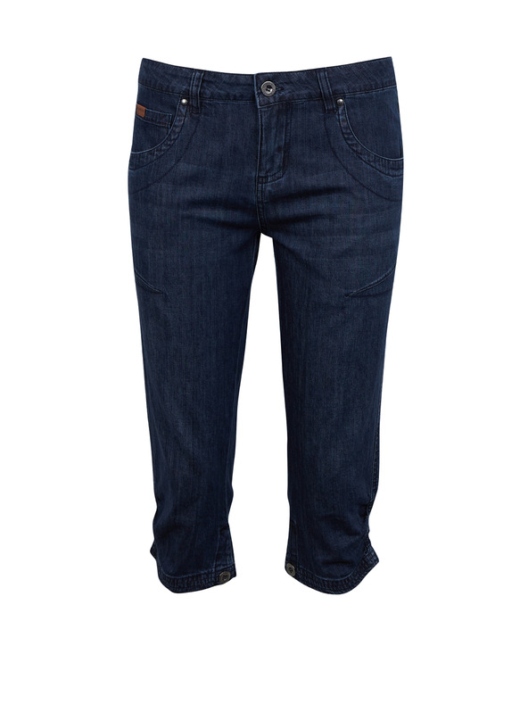 Sam 73 Tmavomodré dámske trojštvrťové džínsy SAM73 Orion