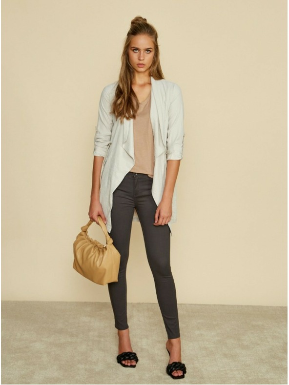 ZOOT.lab Šedé dámske nohavice skinny fit ZOOT.lab Anna 2