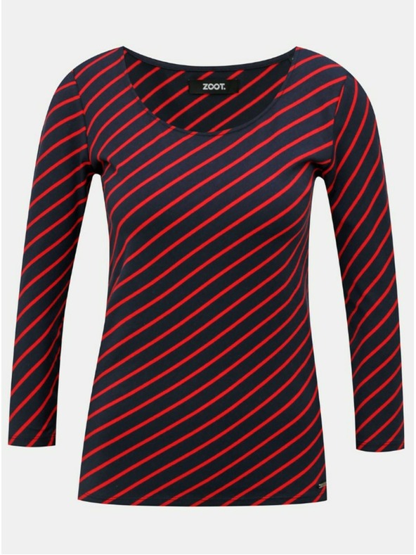 ZOOT.lab Tmavomodrá dámska pruhovaná košeľa ZOOT.lab Karin