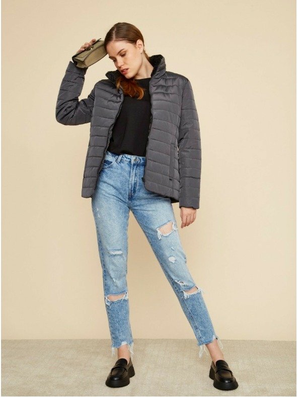 ZOOT.lab Čierna dámska zimná prešívaná bunda ZOOT.lab Daisy