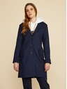 ZOOT.lab Dámsky tmavomodrý vlnený kabát ZOOT.lab Klara