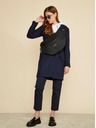 ZOOT.lab Dámsky tmavomodrý vlnený kabát ZOOT.lab Klara