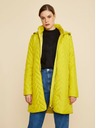 ZOOT.lab Zelenožltý dámsky prešívaný kabát ZOOT.lab Molly