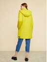 ZOOT.lab Zelenožltý dámsky prešívaný kabát ZOOT.lab Molly