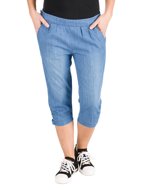 Sam 73 Modré dámske džínsové 3/4 nohavice SAM 73